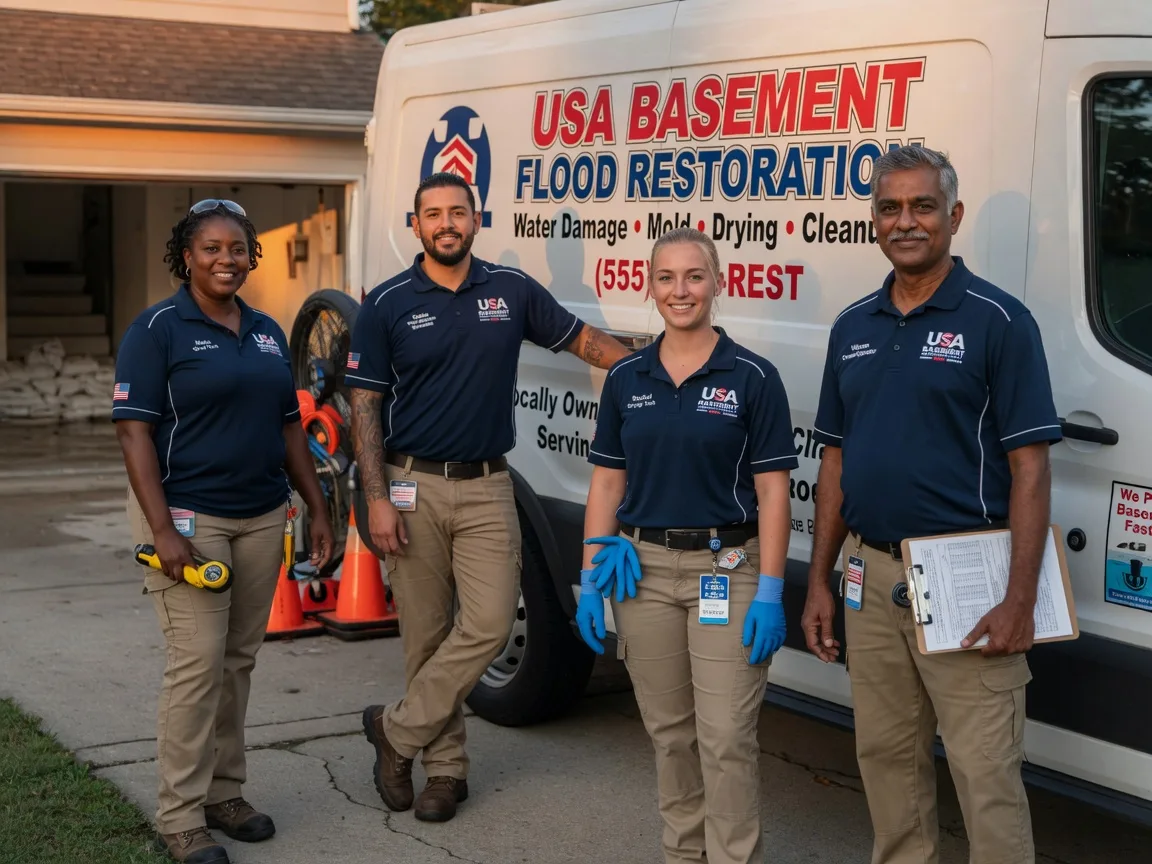 Basement Flood Cleanup company in Wynona, OK