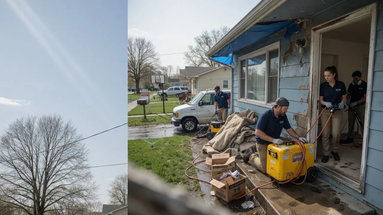 Basement Flood Cleanup in Wynona, OK near me